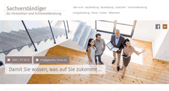 Desktop Screenshot of gutachter-fischer.de